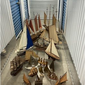 Antique collection of Sailing ships, boats and sailboats,  4,000 OBO